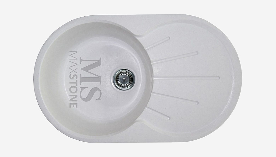 MAXSTONE Мойка глянцевая MS-5 (лен) 735*450*215